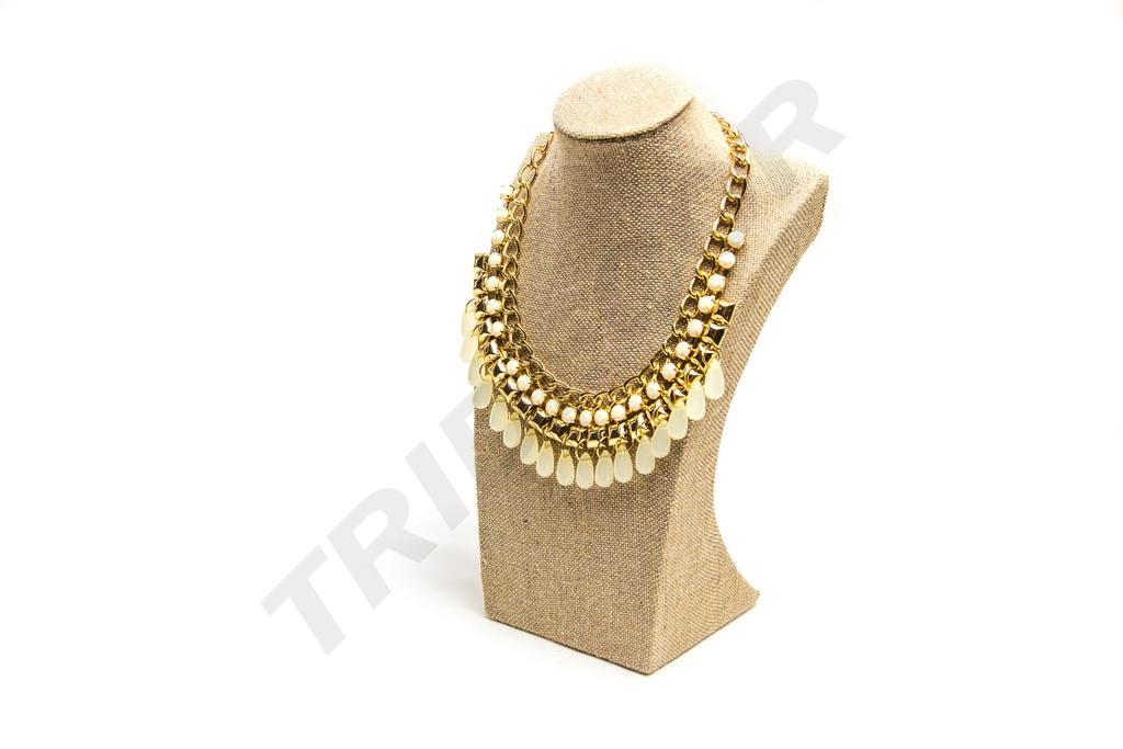 Expositor de Collares de Lino Grueso 18.5X10X30cm