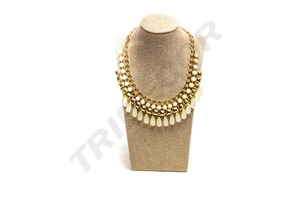 Expositor de Collares de Lino Grueso 18.5X10X30cm
