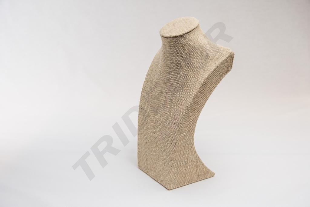 Expositor de Collares de Lino Grueso 18.5X10X30cm