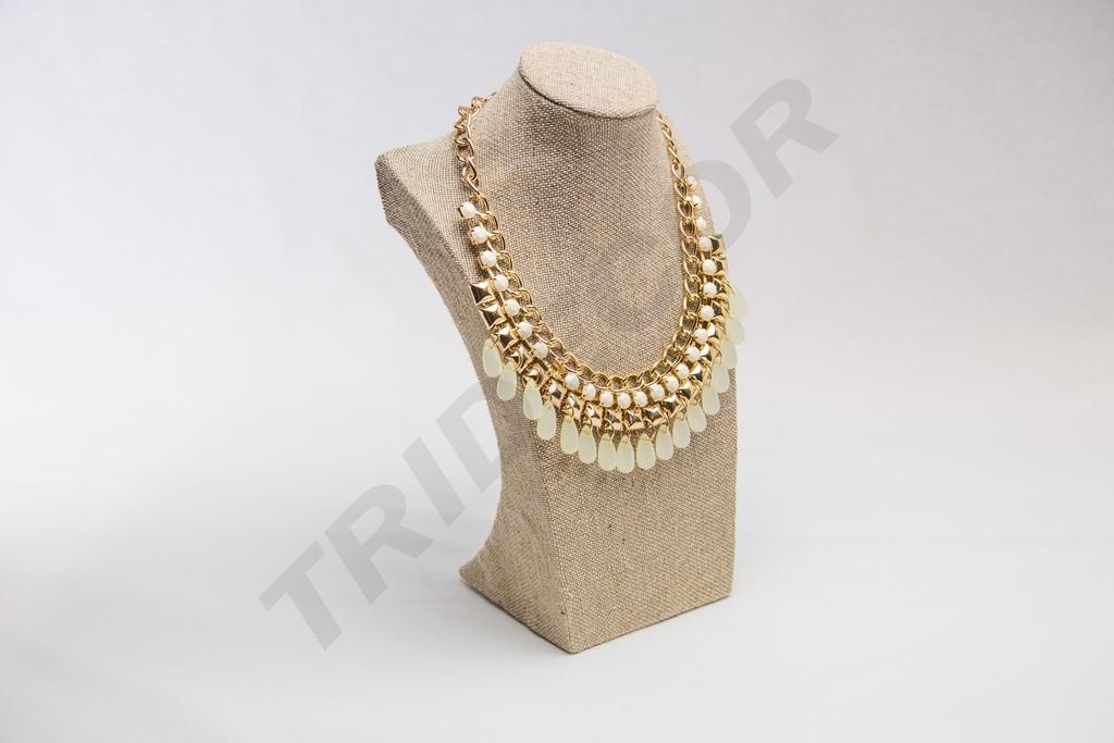Expositor de Collares de Lino Grueso 18.5X10X30cm