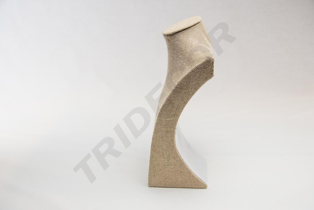 Expositor de Collares de Lino Grueso 18.5X10X30cm