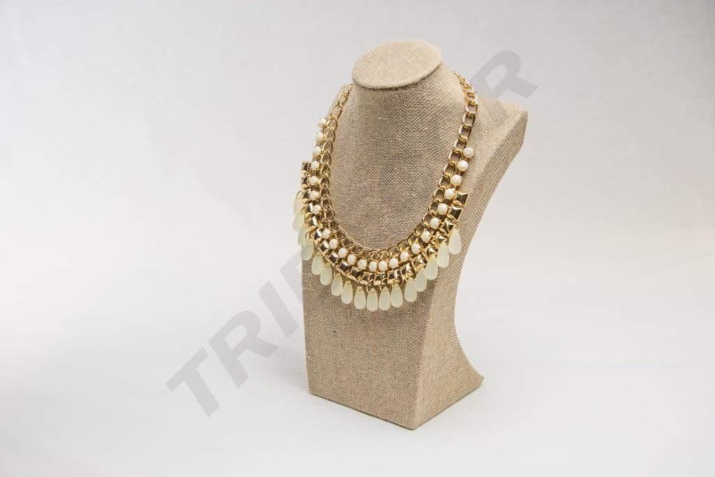Expositor de Collares de Lino Grueso 18.5X10X30cm