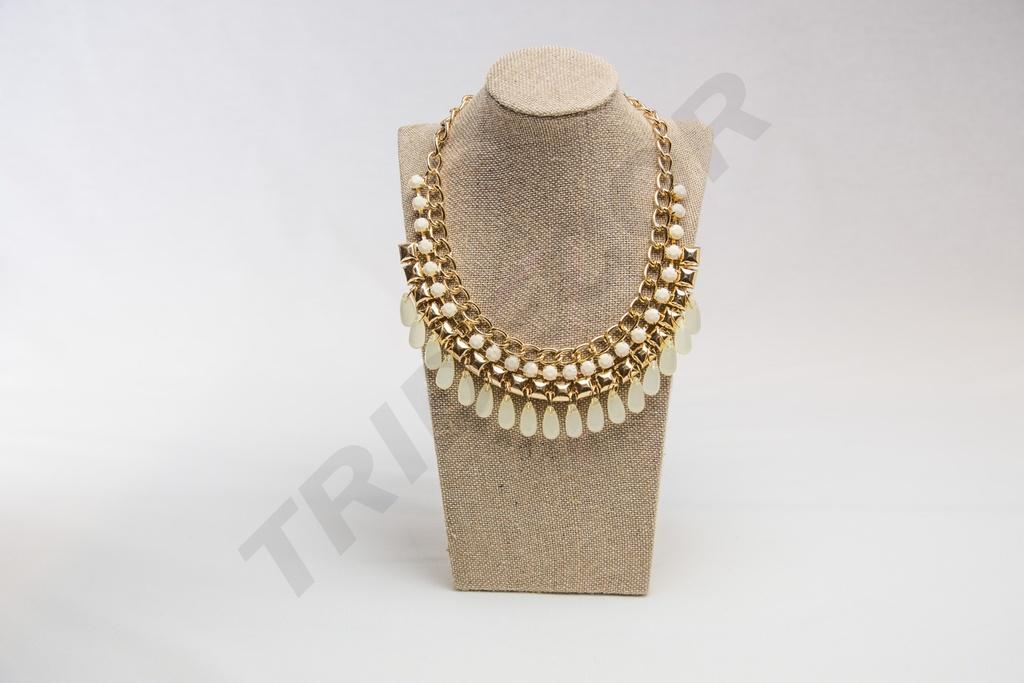 Expositor de Collares de Lino Grueso 18.5X10X30cm