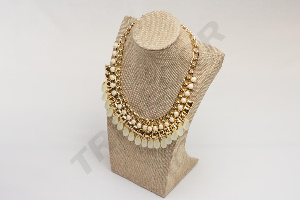 Expositor de Collares de Lino Grueso 18.5X10X30cm