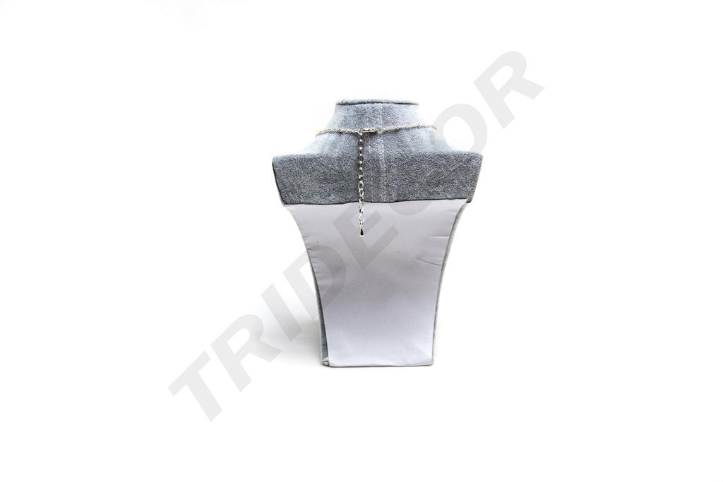 Expositor de Collares Gris 30X18.5X10cm