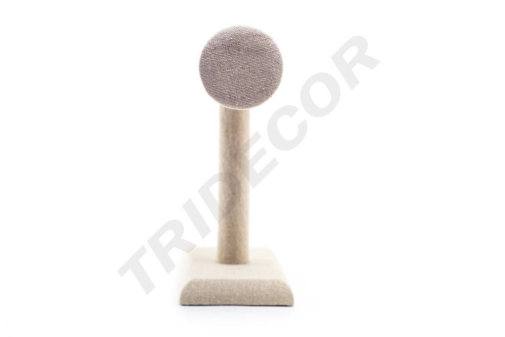 Expositor de Pulseras de Lino Beige 25X19X7.5cm