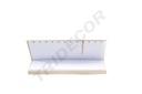 Exhibidor de Pulseras de Lino Beige 25X11.5X8cm