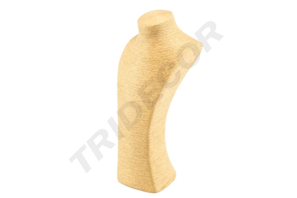 Expositor de collares cubierto con cuerda Avana