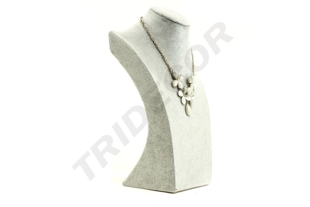 Expositor de Collares Gris 30X18.5X10cm