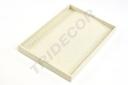 Bandeja para Joyas de Lino Beige 35x24x3 cm