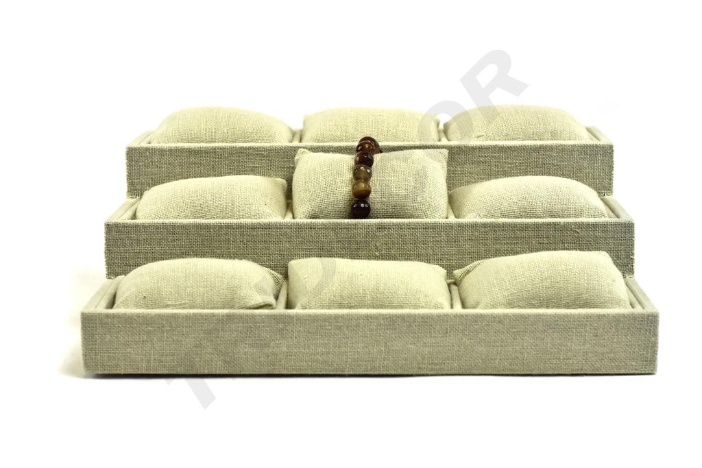 009625-Expositor-joyeria-acolchado-en-escalera-lino-beige-tridecor