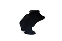 Exhibidor grande de collar de terciopelo negro