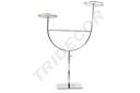 Expositor de Acero para Sombreros, Altura Regulable Tridecor