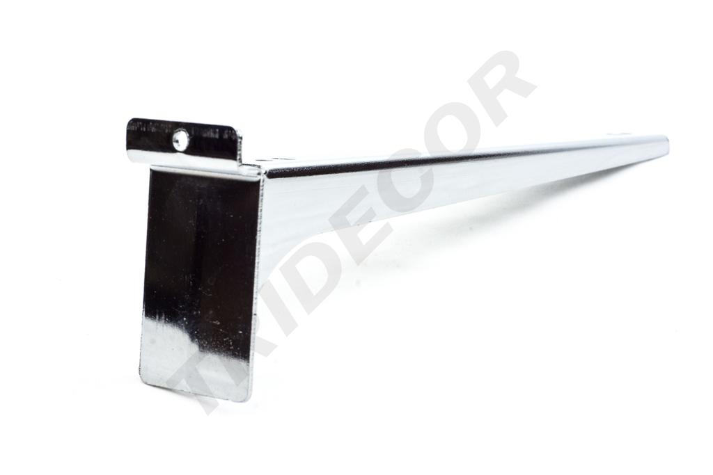 Soporte de Vidrio/Estante en Par para Panel de Lamas de 30cm