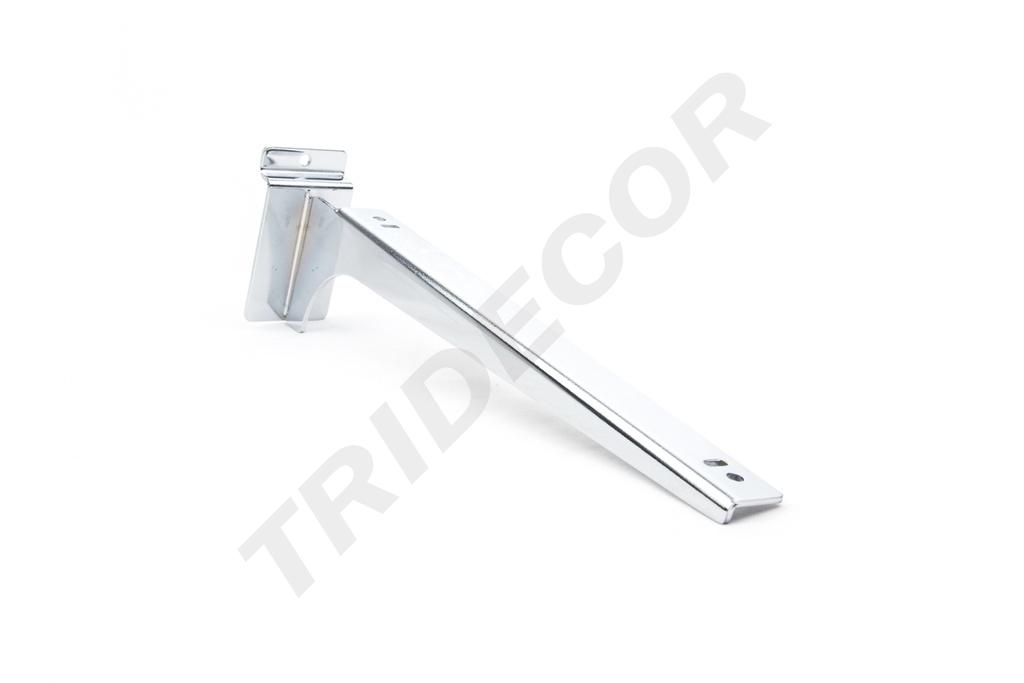 Soporte de Vidrio/Estante en Par para Panel de Lamas de 30cm