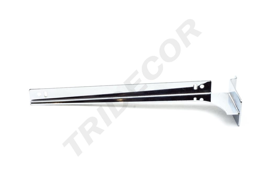 Soporte de Vidrio/Estante en Par para Panel de Lamas de 30cm
