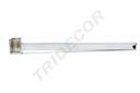 Soporte/Estante de vidrio para Tubo Rectangular de 35cm