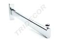 Colgador recto para sistema de cremallera 1 bola 35cm