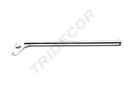 Percha sencilla con 1 clavo para sistema de cremallera, 30 cm