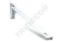 Soporte de Estantería Simple Izquierdo/Derecho para Cremallera de 35cm
