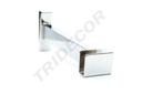 Soporte de Tubo Rectangular para Sistema de Cremallera 20cm