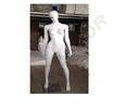 maniquí de mujer Blanco Brillo