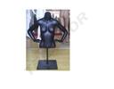 040844-Busto-de-mujer-negro-con-base-de-metal-regulable-tridecor