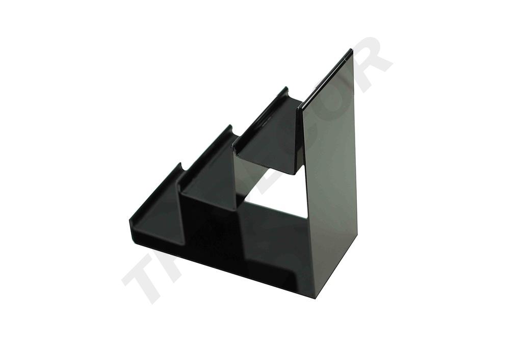 007142-Expositor-Metacrilato-Negro-Escalera-Tres-Alturas-tridecor