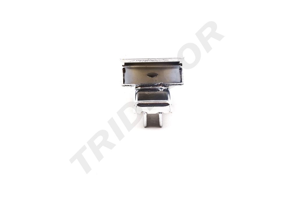 Soporte Tubular Rectangular para Cremallera 4.5X4.5X8cm