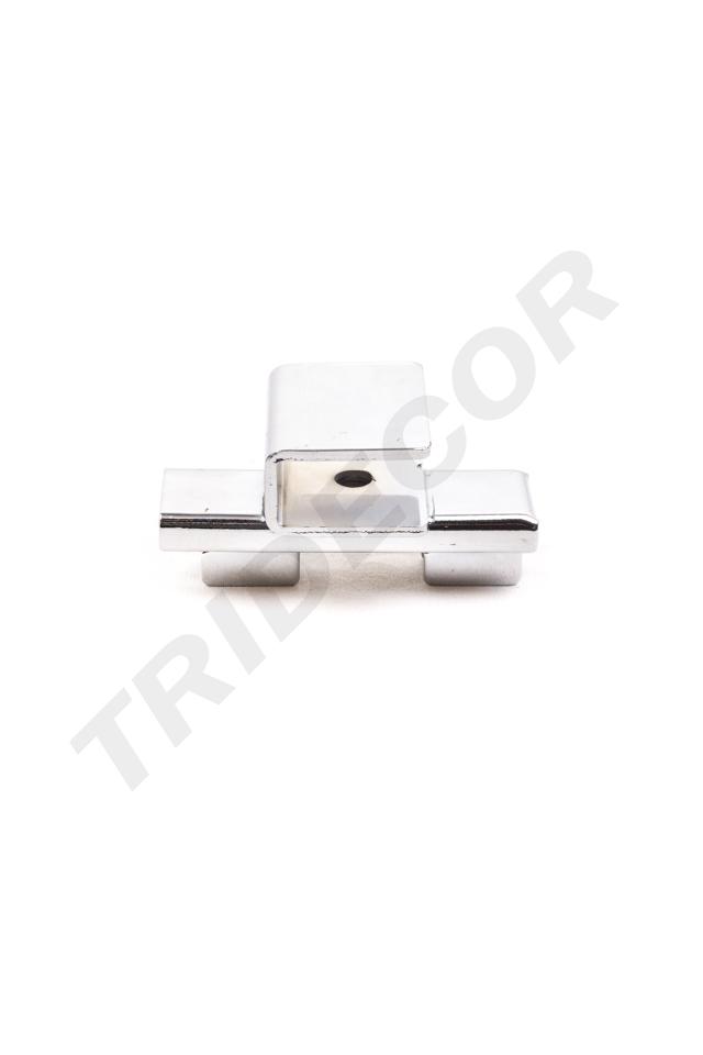Soporte Tubular Rectangular para Cremallera 4.5X4.5X8cm