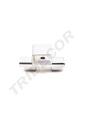 Soporte Tubular Rectangular para Cremallera 4.5X4.5X8cm