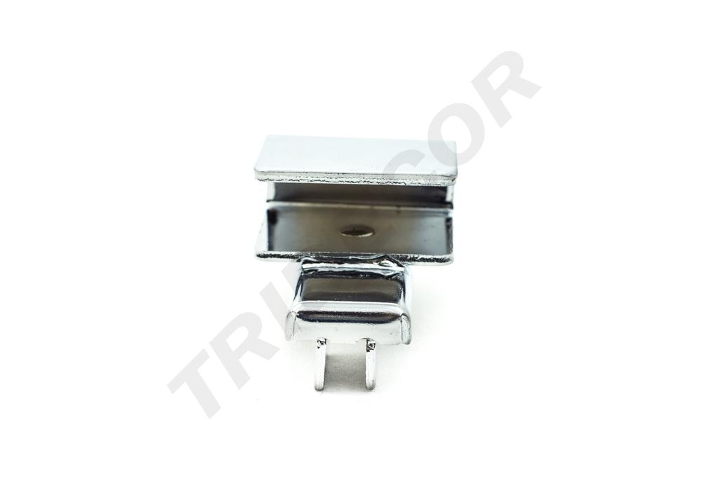 Soporte Tubular Rectangular para Cremallera 4.5X4.5X8cm