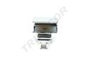 Soporte Tubular Rectangular para Cremallera 4.5X4.5X8cm