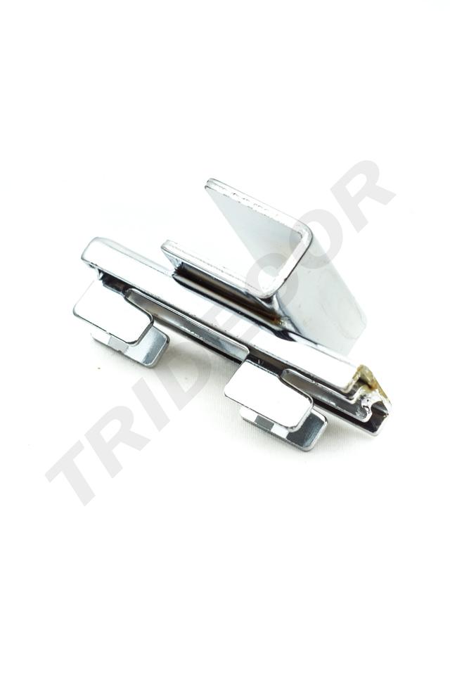 Soporte Tubular Rectangular para Cremallera 4.5X4.5X8cm
