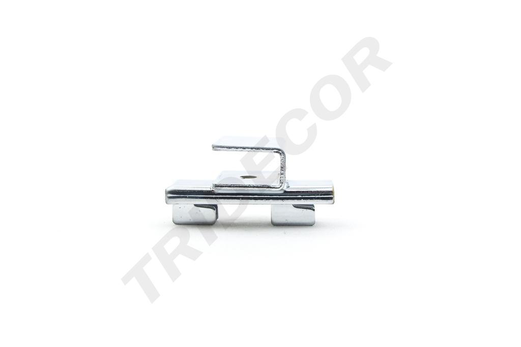 Soporte Tubular Rectangular para Cremallera 4.5X4.5X8cm