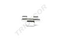 Soporte Tubular Rectangular para Cremallera 4.5X4.5X8cm