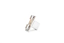 Soporte Tubular Rectangular para Cremallera