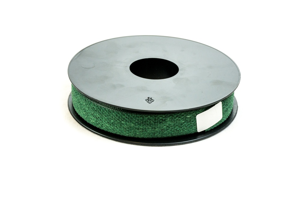Cinta de hilo verde oscuro 20 m