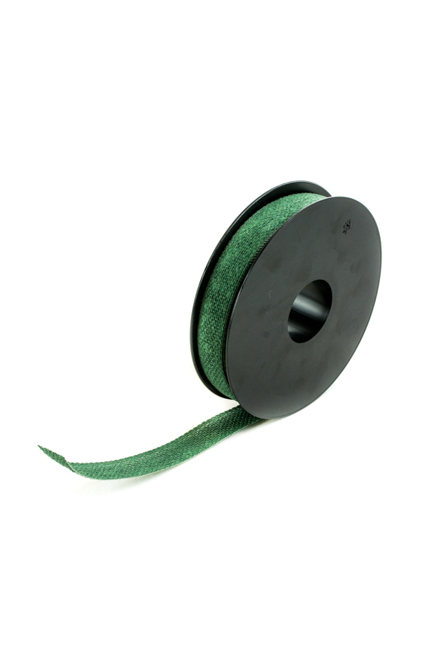 Cinta de hilo verde oscuro 20 m