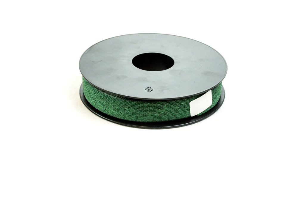 Cinta de hilo verde oscuro 20 m