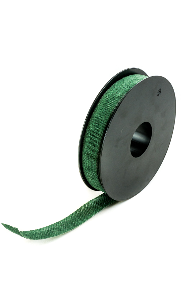 Cinta de hilo verde oscuro 20 m