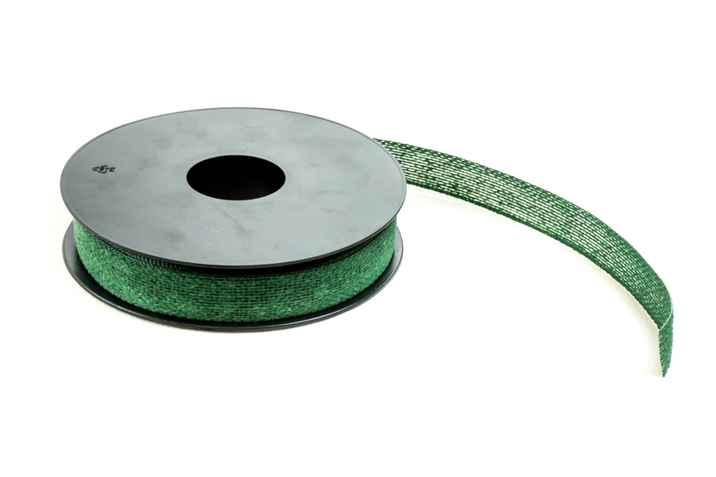Cinta de hilo verde oscuro 20 m