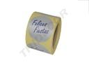 Felices Fiestas Fondo Plateado