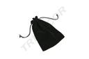 BOLSA DE TERCIOPELO NEGRO con cordón, 19X14CM, 20pcs/PAQUETE