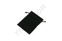 BOLSA DE TERCIOPELO NEGRO 12X9 CM 20 PIEZAS
