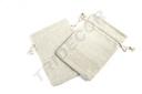 Bolsa de Tela de Lino Beige 16X12 CM 20 Unidades