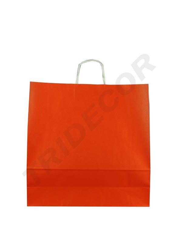 Bolsa de Papel de Celulosa Naranja 49X44X15 CM 25 Unidades
