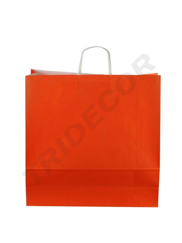 Bolsa de Papel de Celulosa Naranja 49X44X15 CM 25 Unidades