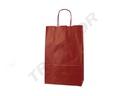 Bolsa de Papel Borgoña 27X12X37CM 25/PQTE 200/CAJA