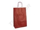 Bolsa de Papel Borgoña 27X12X37CM 25/PQTE 200/CAJA